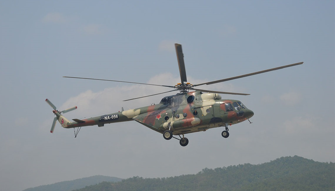 ‘धो’बाट चार जना कर्मचारीको हेलिकोप्टरमार्फत उद्धार