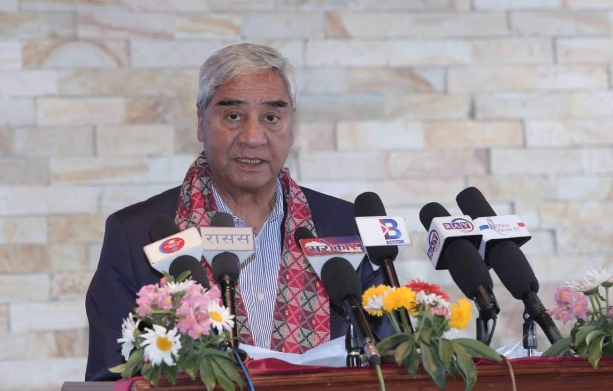नेपालको भूमी चीनको बिरुद्धमा प्रयोग हुन दिइने छैनः सभापति देउवा