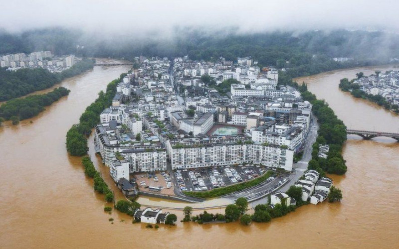 चीनमा बाढीका कारण मृत्यु हुनेको सङ्ख्या ६ पुग्यो