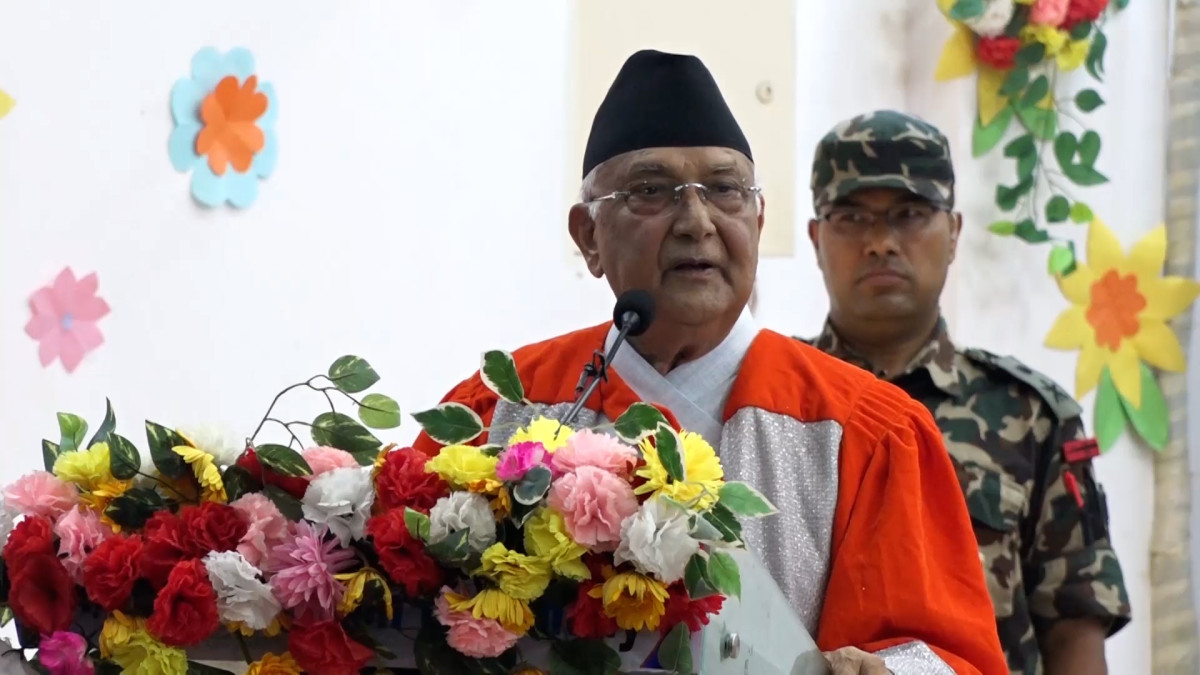 शासकीय स्वार्थ र अव्यवस्थाका कारण शिक्षा क्षेत्रको अपेक्षाकृत विकास हुन सकेनः प्रधानमन्त्री