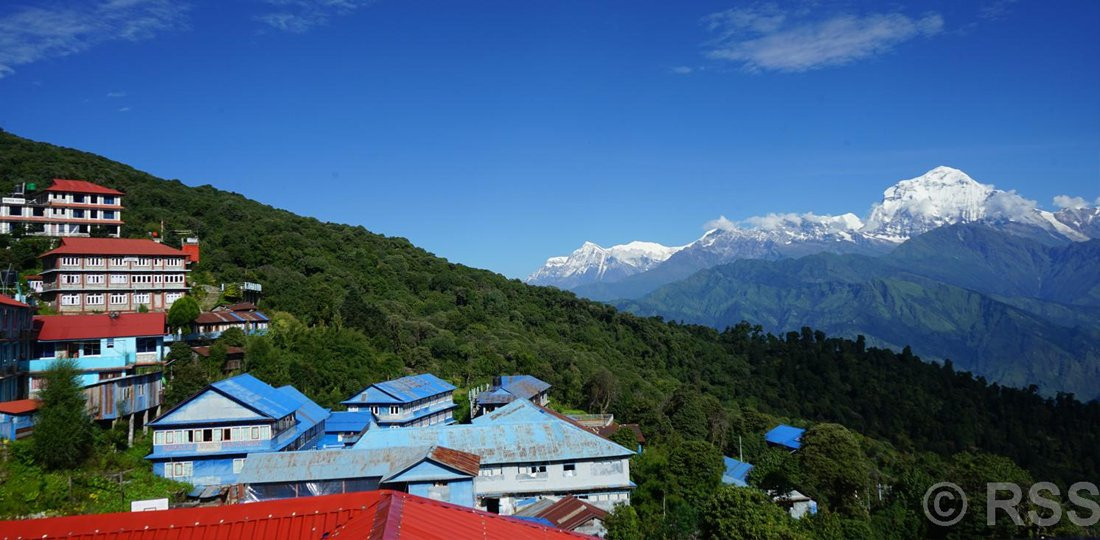म्याग्दीका पर्यटकीय स्थल सुनसान