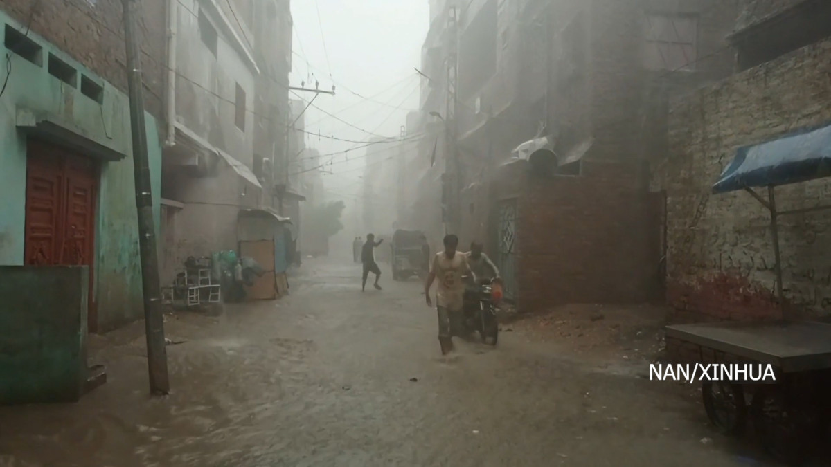 मनसुनजन्य विपदबाट ३ हप्तामा पाकिस्तानमा १२४ जनाको मृत्यु