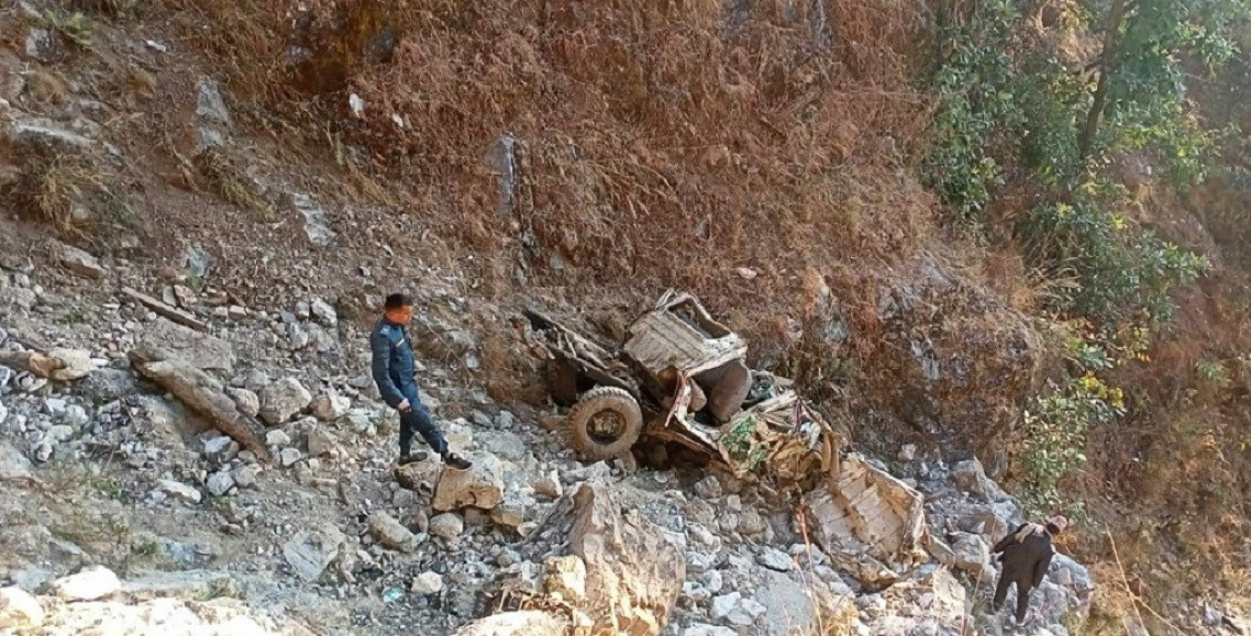 बैतडीमा जिप दुर्घटना हुँदा १२ जना घाइते