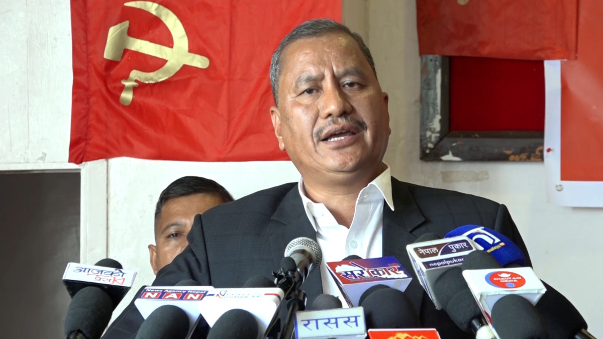 अन्तरिम सरकार खारेज गरी सर्वपक्षीय अन्तरिम सरकार गठन गर्न महासचिव चन्दको प्रश्ताव