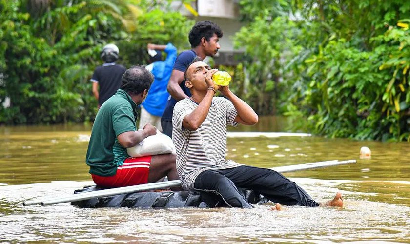 श्रीलंकामा समुन्द्री आँधीपछिको बाढीपहिरोमा परी १९३ जनाको मृत्यु