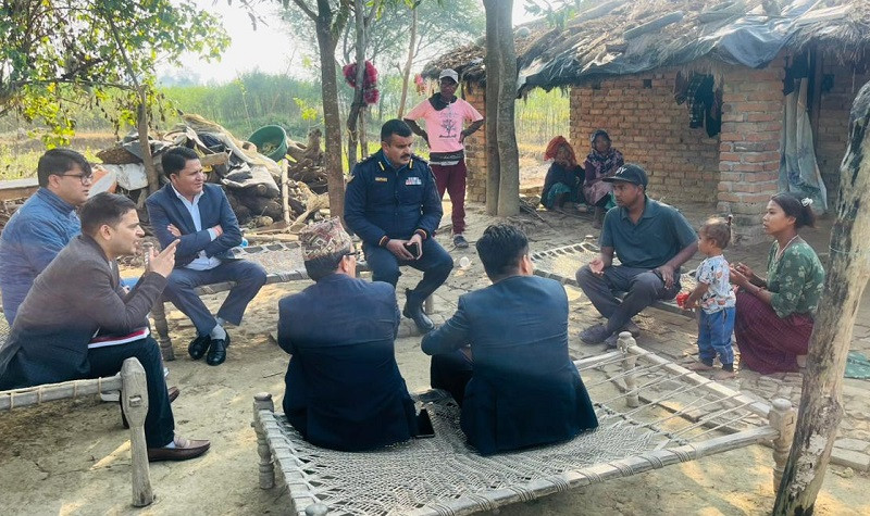 बर्दिया घटनाबारे गठित छानबिन समितिद्वारा स्थलगत अध्ययन शुरू