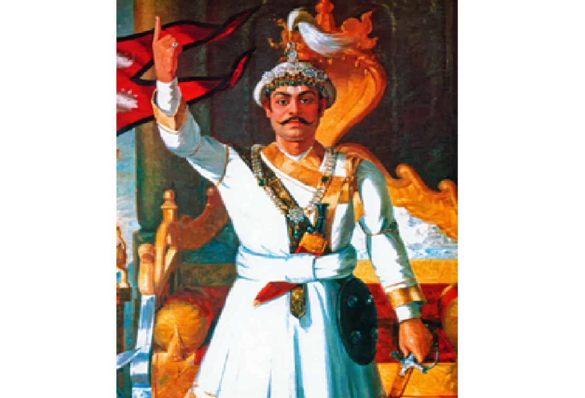 **राष्ट्रनिर्माता पृथ्वीनारायण शाहको ३०४औँ जन्मजयन्ती आज विविध कार्यक्रमसहित मनाइँदै**