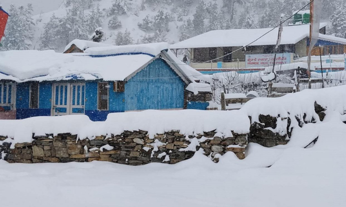 देशका-३ प्रदेशमा मेघगर्जन-चट्यांगसहितकाे वर्षा र हिमपातको सम्भावना