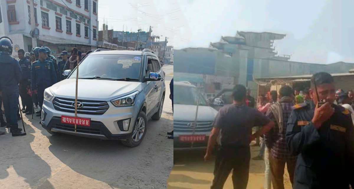 रास्वपा उम्मेदवार सवार गाडीको ठक्करबाट ६ वर्षीय बालकको मृत्यु