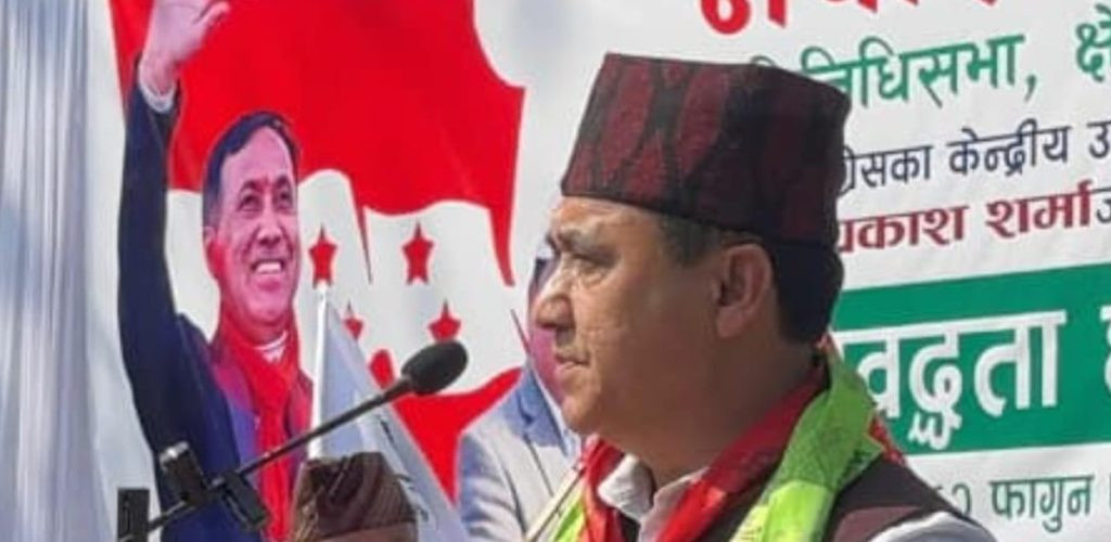 नेपाली कांग्रेस उपसभापति शर्माले जेनजी युवालाई दल परिवर्तनबारे प्रश्न गरे