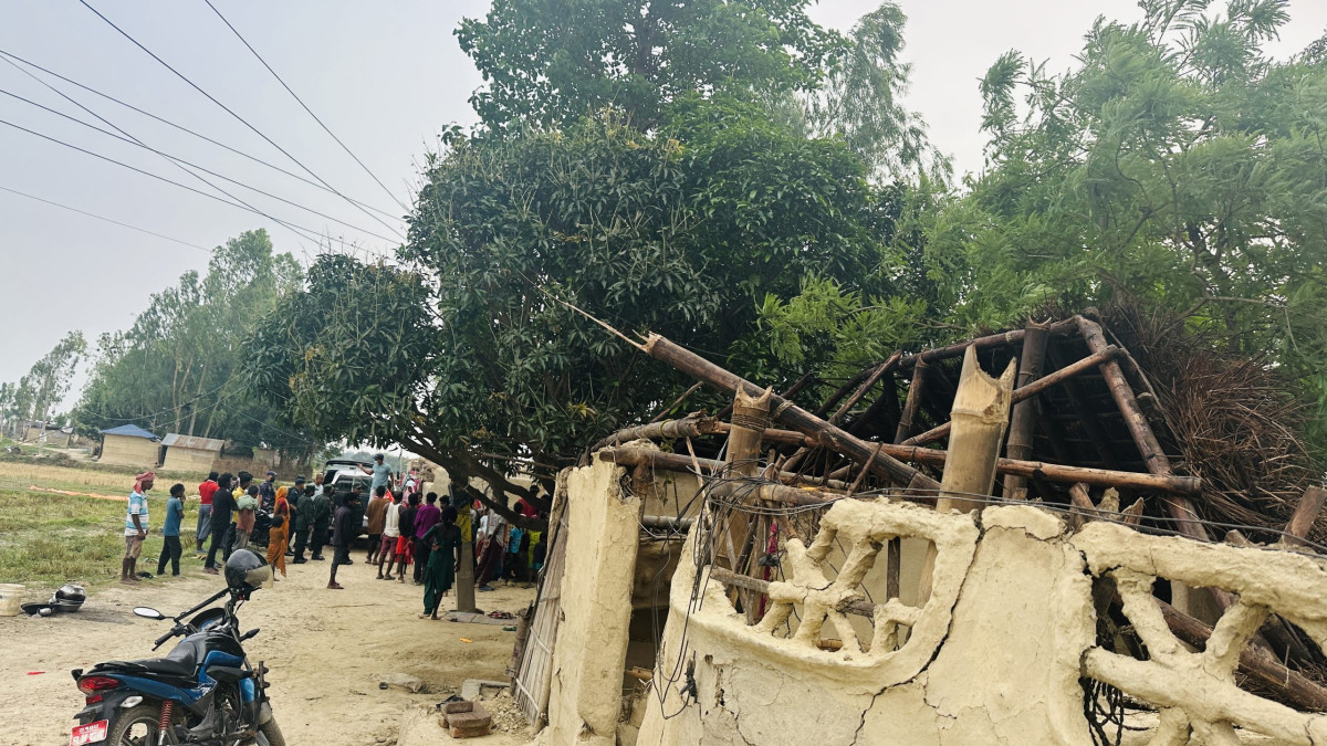 हावाहुरी पीडित मुसहरलाई लहान नगरपालिकाको सहयोग