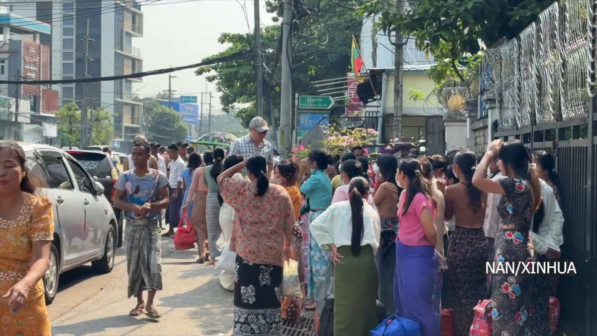 म्यानमार सरकारले बुद्ध पूर्णिमाको अवसरमा दियाे १५ सय बढी कैदीलाई आममाफी