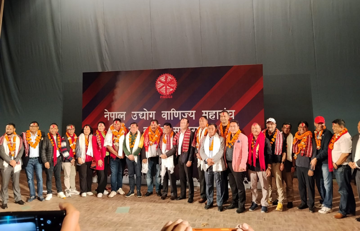 नेपाल उद्योग वाणिज्य महासङ्घको अध्यक्षमा श्रेष्ठ