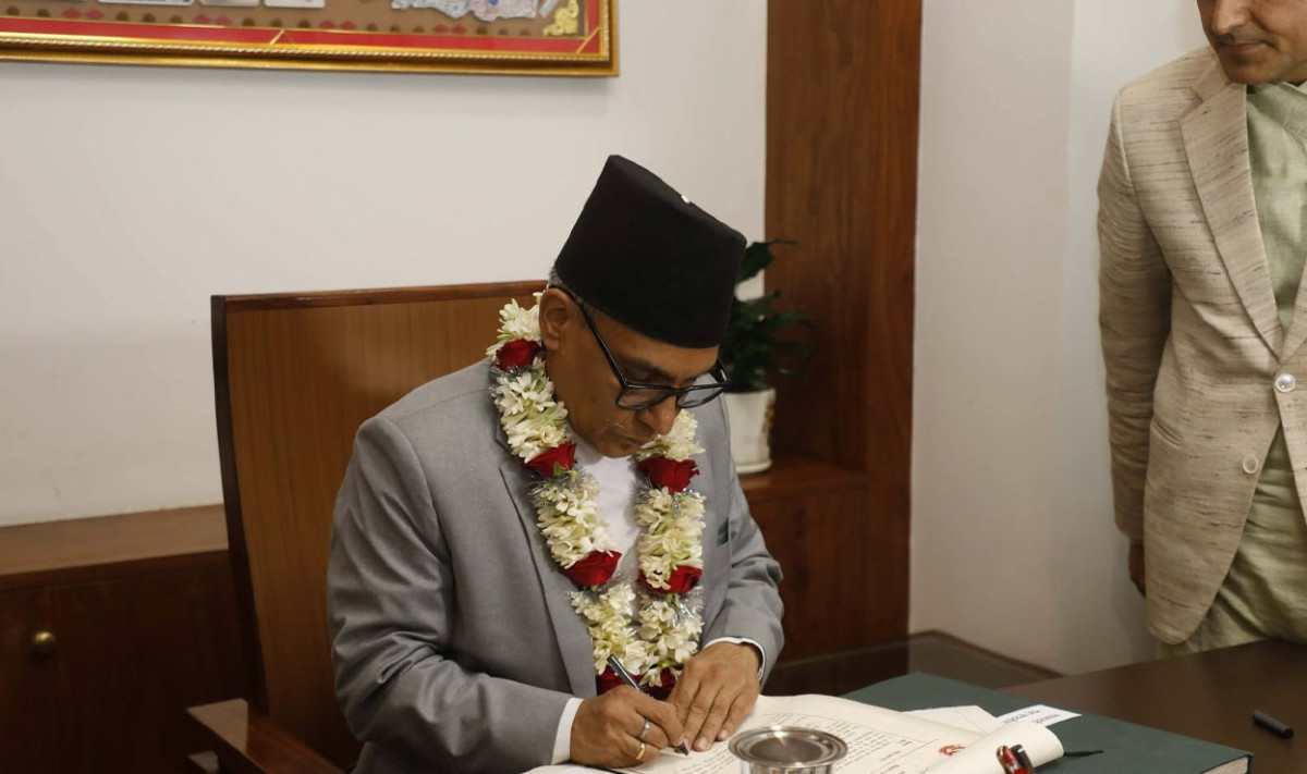न्याय सम्पादन प्रक्रियाको मर्यादामा कुनै हस्तक्षेप स्वीकार गर्दिनँ : प्रधानन्यायाधीश शर्मा