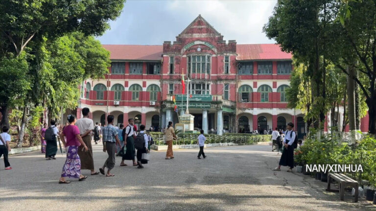 म्यानमारको याङ्गुनमा नयाँ शैक्षिक सत्र सञ्चालन