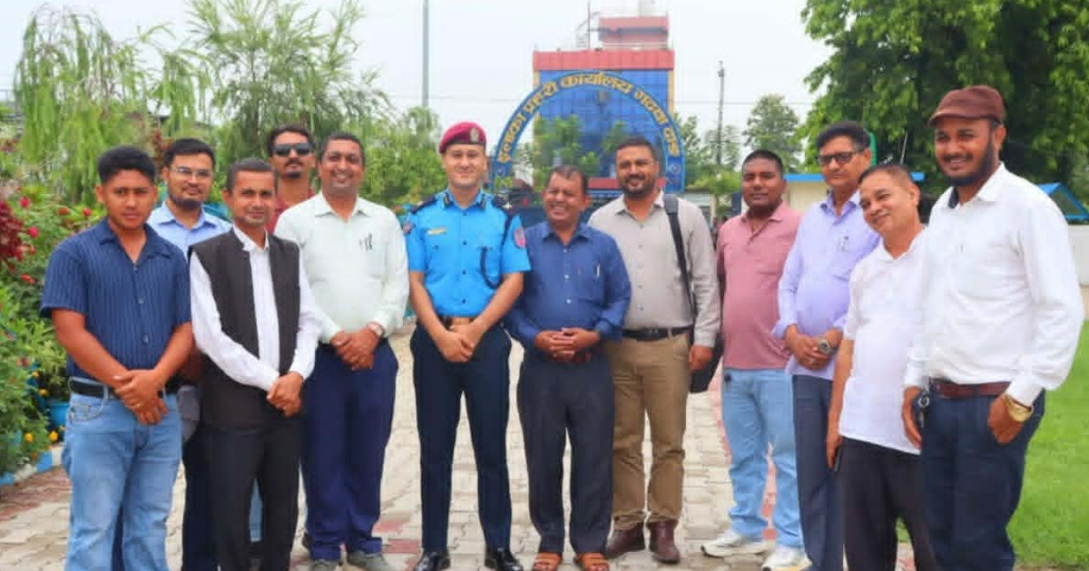 ईप्रका गढवाका प्रहरी निरीक्षक बुढाथोकी र पत्रकारबीच परिचयात्मक कार्यक्रम सम्पन्न