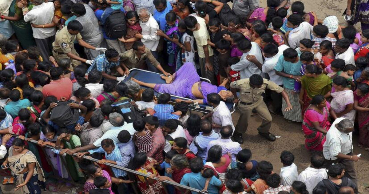 विहारमा मन्दिरमा भागदौड मच्चिदा ७ जनाको मृत्यु