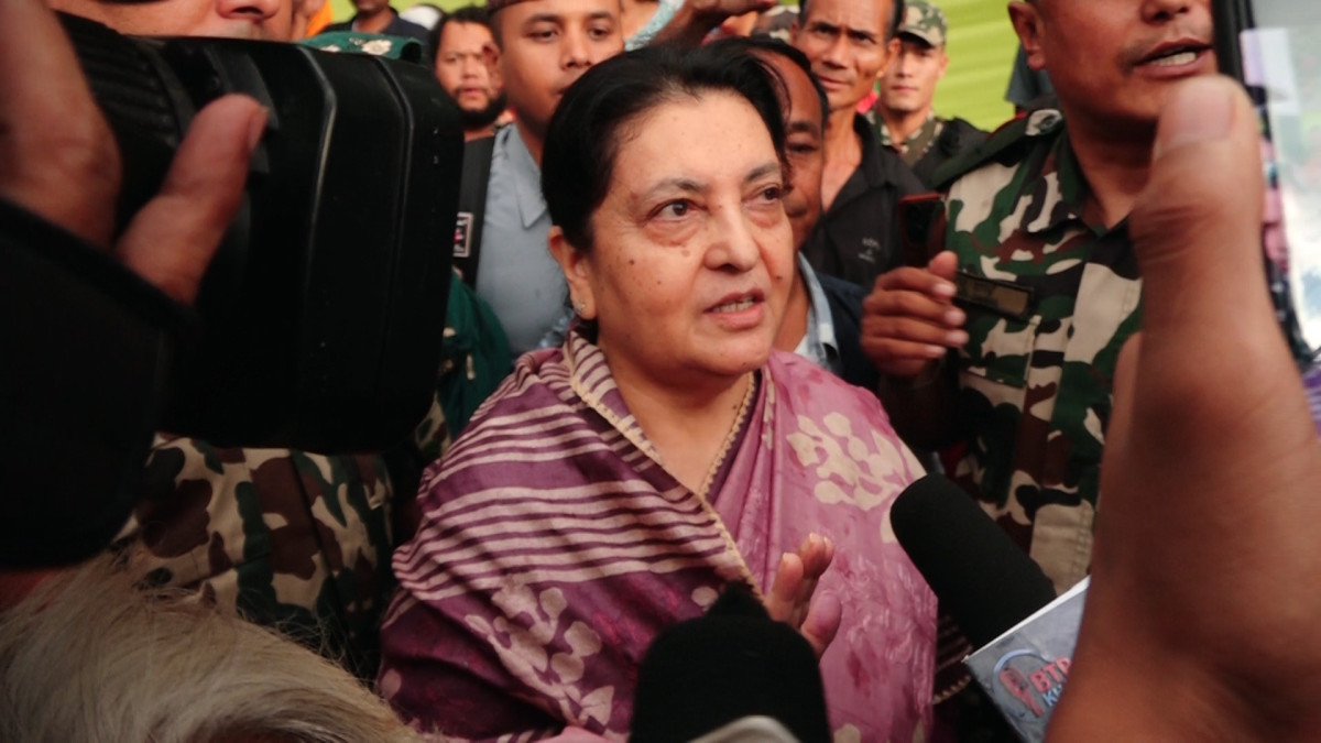 मिटरब्याज पीडितका समस्या समाधान गर्न पूर्वराष्ट्रपति भण्डारीको आग्रह