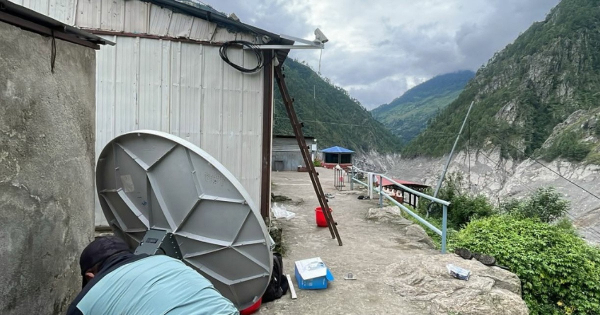 रसुवामा बाढीको वास्तविक समय अनुगमन तथा निगरानीका लागि सीसीटीभी जडान