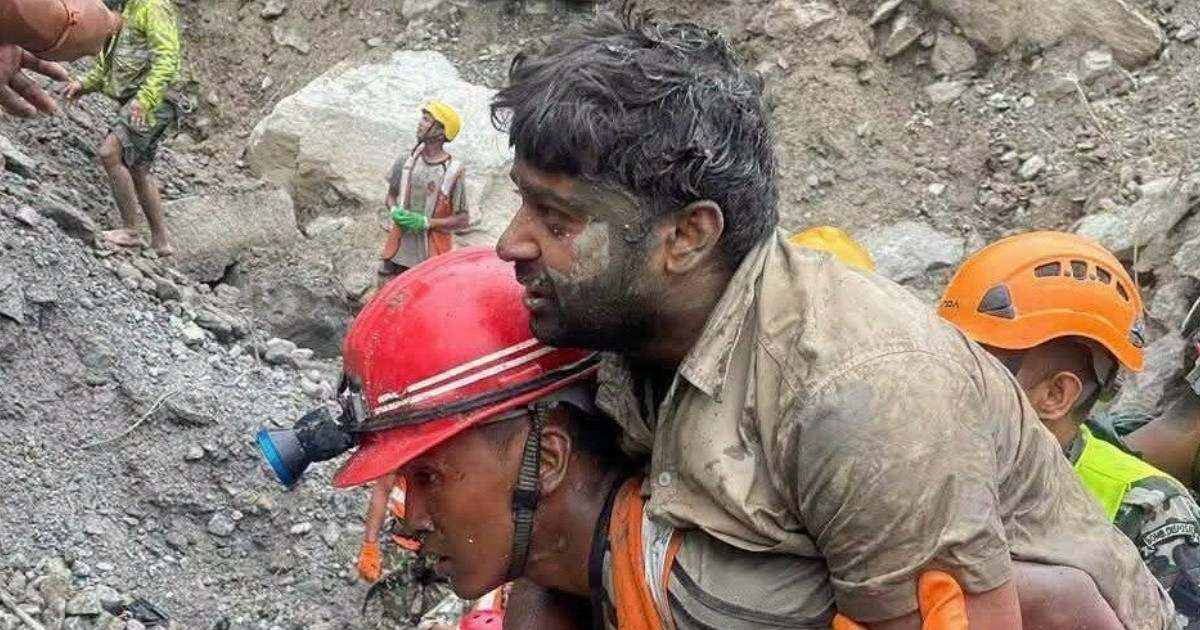 उद्धार गरिएका सञ्जय साह भन्छन्: ‘त्रिशूली-३ ‘ए’ को सुरूङभित्र सबै व्यक्ति सकुशल छन्’