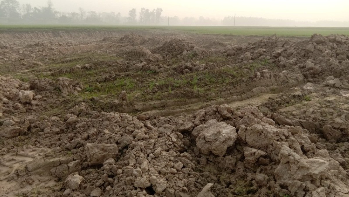 माटोमा अम्लीयपन बढ्दै, उत्पादन घट्ने जोखिम