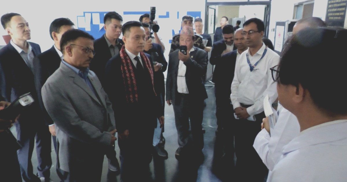 डीएनए परीक्षण गर्न चीनद्वारा नेपाललाई आवश्यक प्रविधि हस्तान्तरण