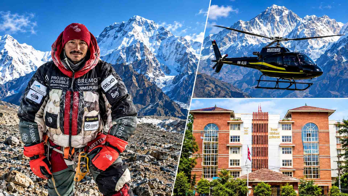 Court Bars Sale or Transfer of Mountaineer Nimsdai's Helicopter Over Rs 114m Compensation Dispute