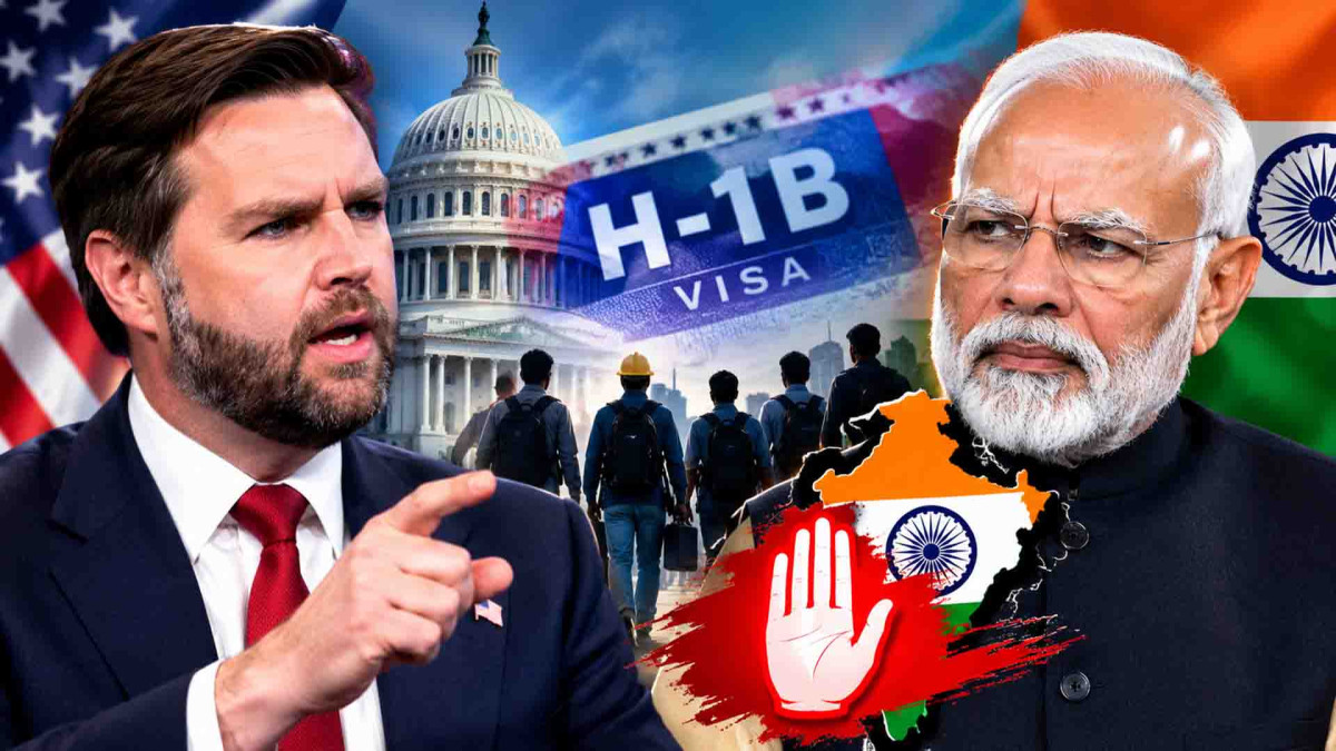 H–1B भिसा कामदारलाई ‘दास’ भनेपछि जेडी भान्समाथि भारतको कडा आपत्ति